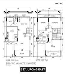 Blk 337 Jurong East Avenue 1 (Jurong East), HDB Executive #610299401